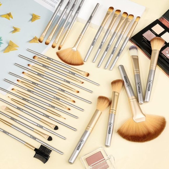 Makeup Brushes Professional 32pcs Makeup Brush Set, Makeup Brushes Set - Picture 7 of 16